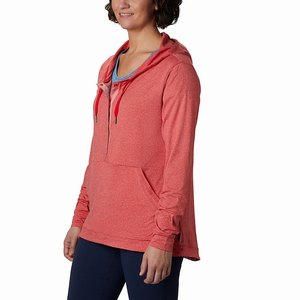 Columbia PFG Reel Relaxed™ Hoodie Dam LjusRöda (EKVFH1258)